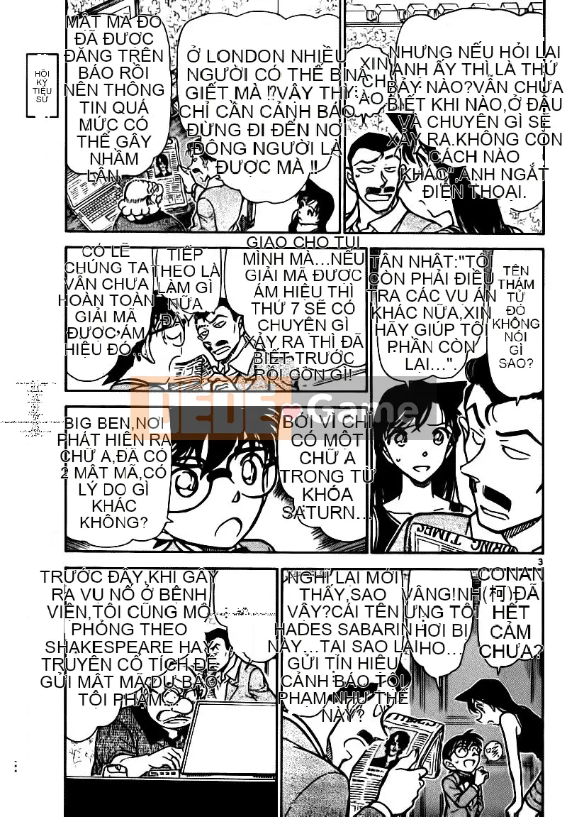 Thám tử Conan Chương 748