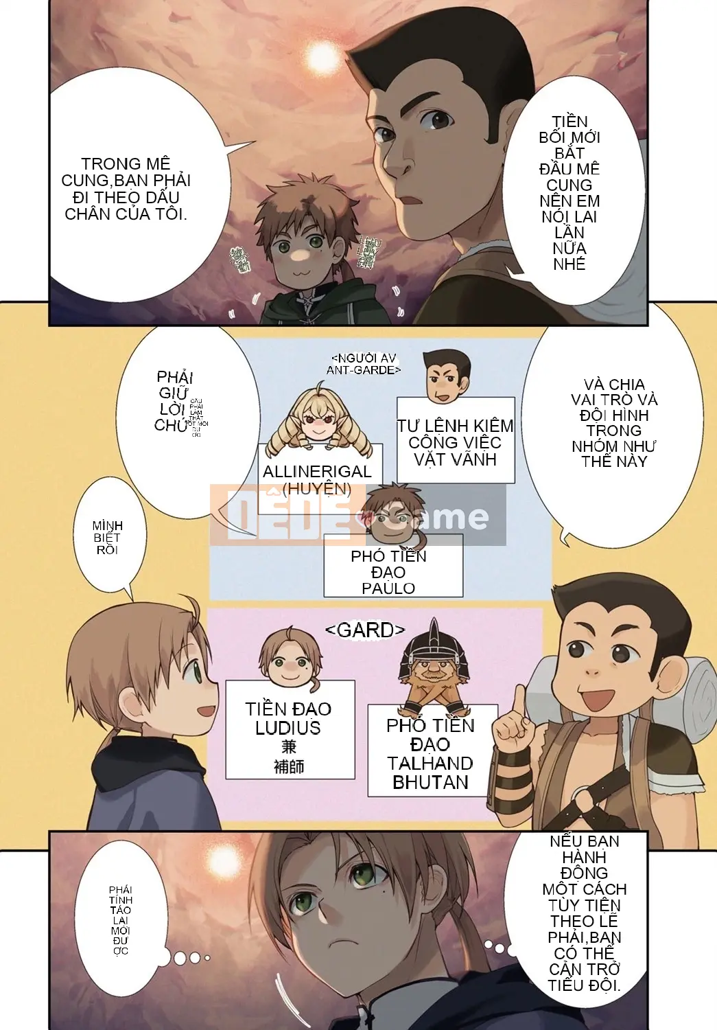 Tái sinh mà không có việc làm Chương 102