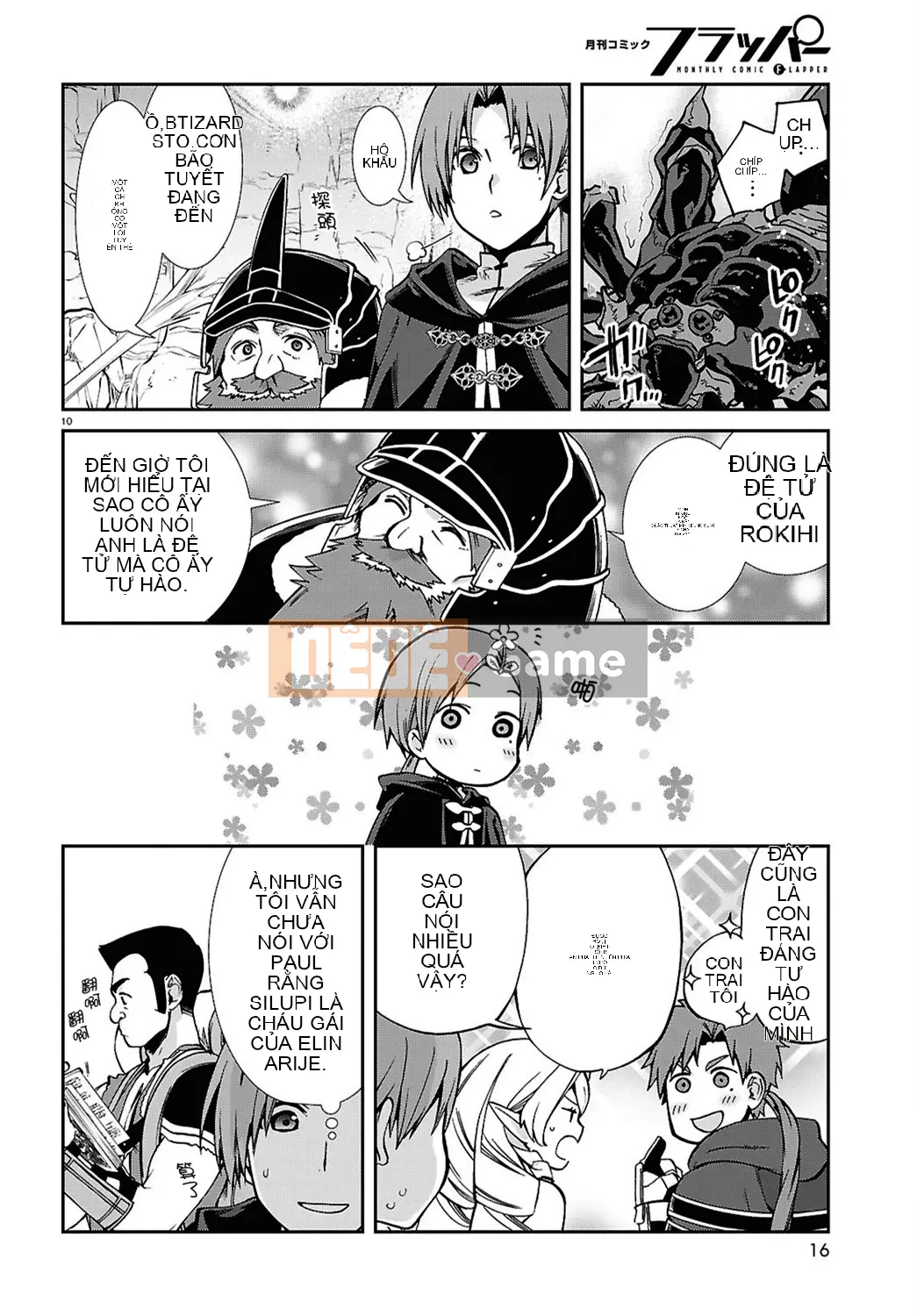 Tái sinh mà không có việc làm Chương 102