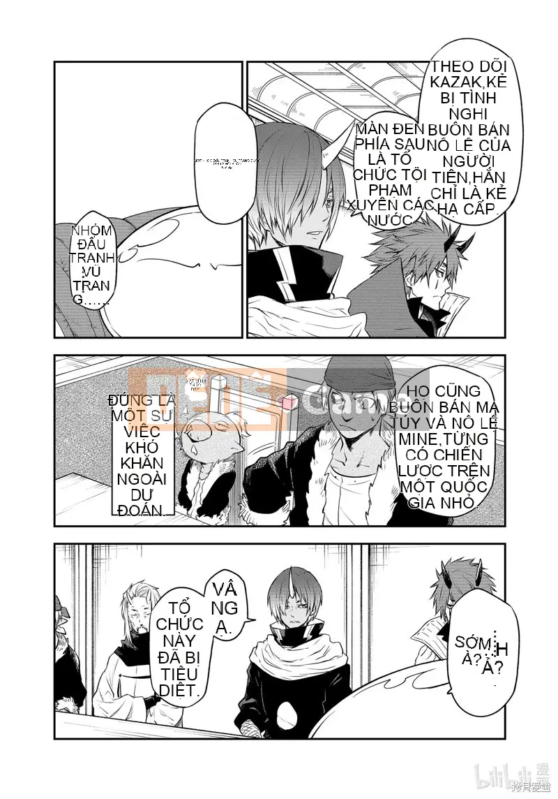 Điều về việc tôi trở thành một chất nhờn sau khi tái sinh Chương 107