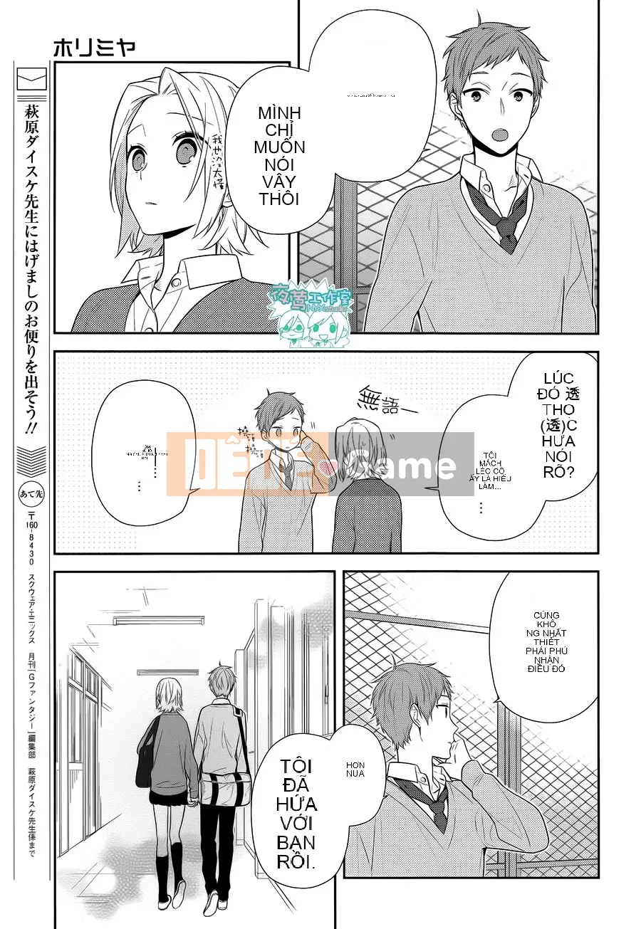 Làng Horiyomiya Chương 059