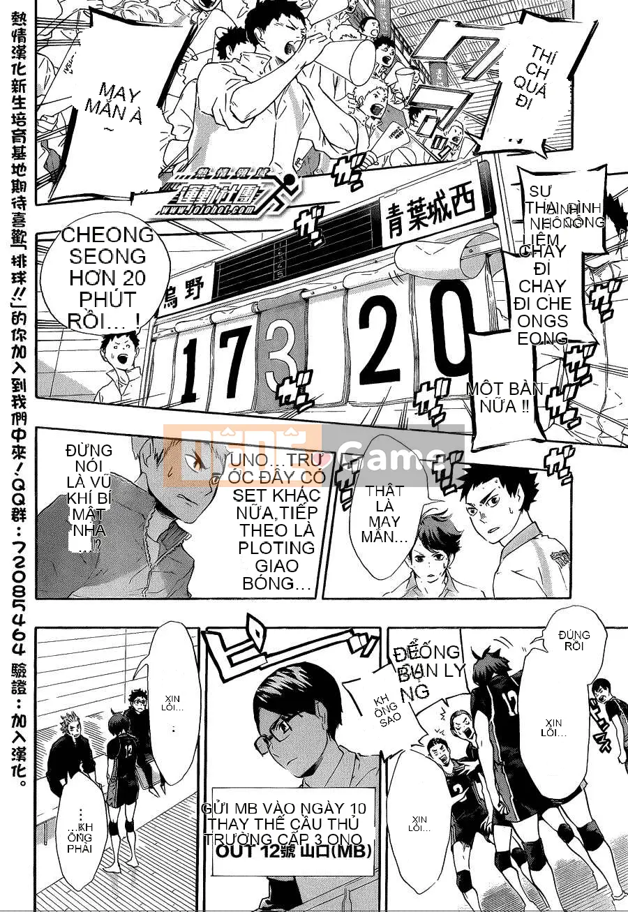 Cậu bé bóng chuyền Chương 064