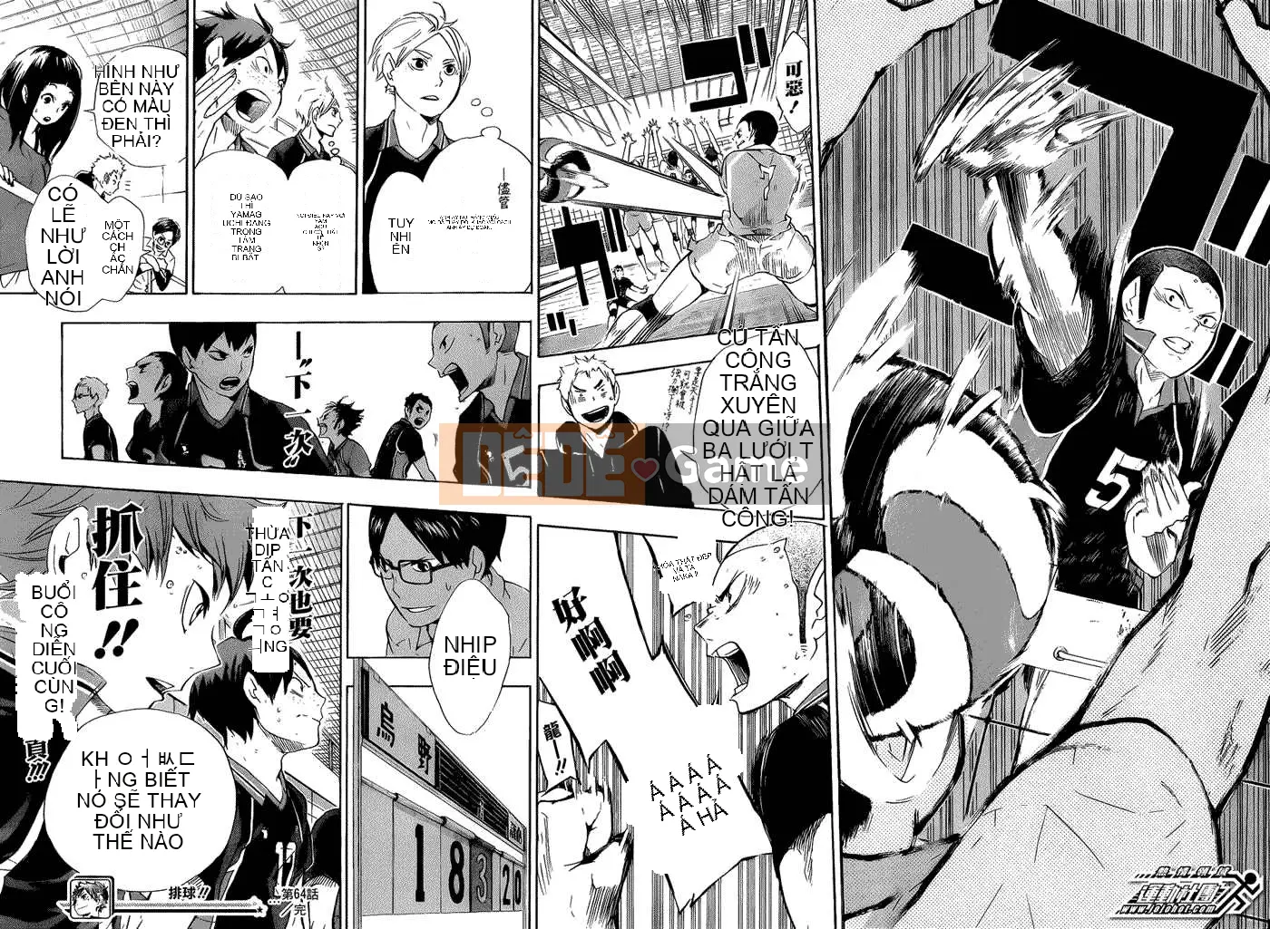 Cậu bé bóng chuyền Chương 064