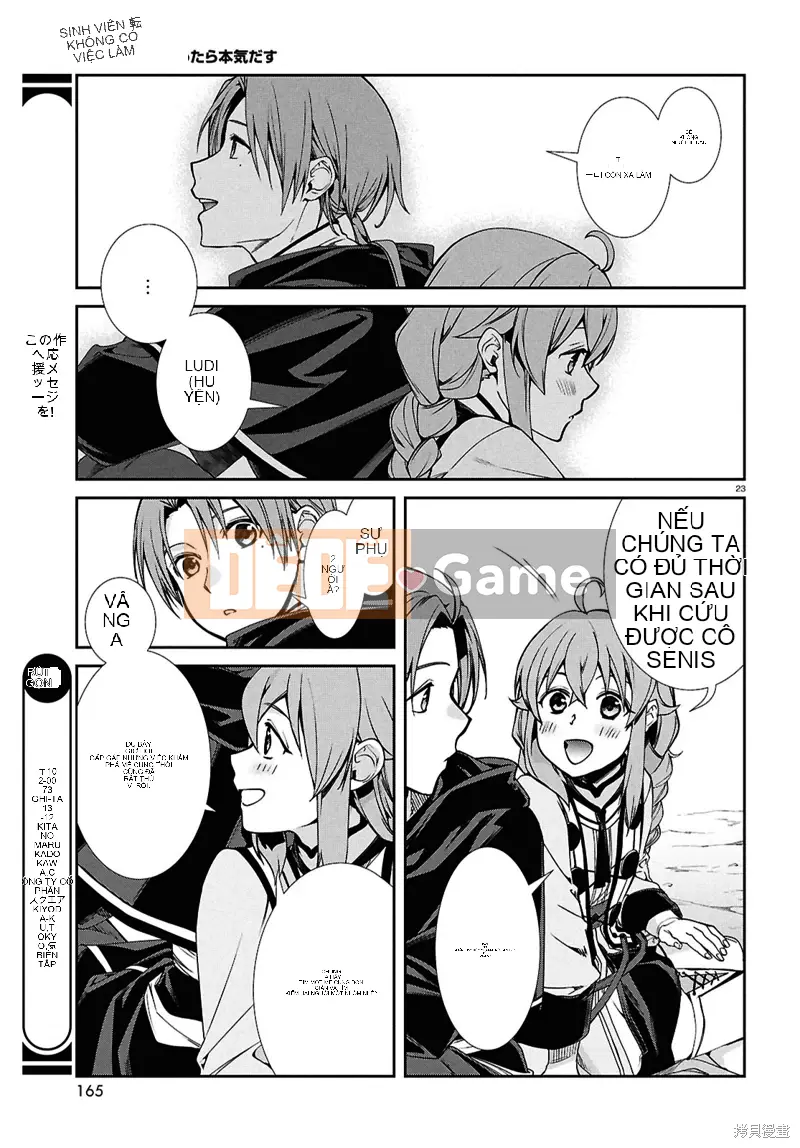 Tái sinh mà không có việc làm Chương 104