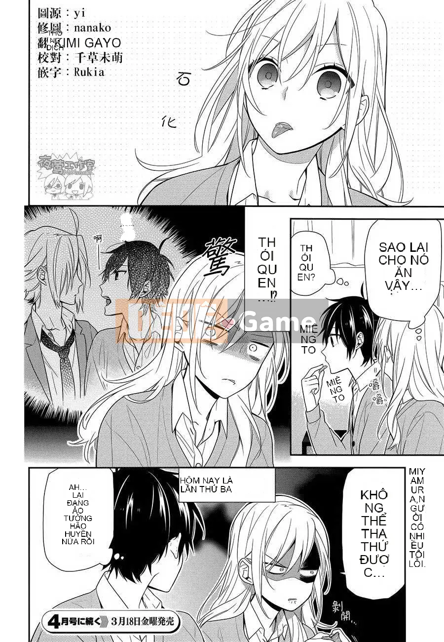 Làng Horiyomiya Chương 060