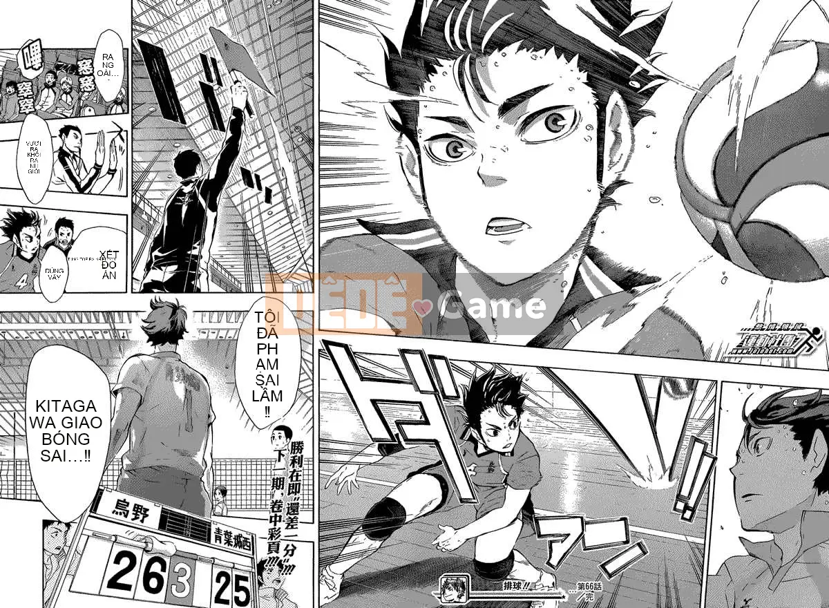 Cậu bé bóng chuyền Chương 066
