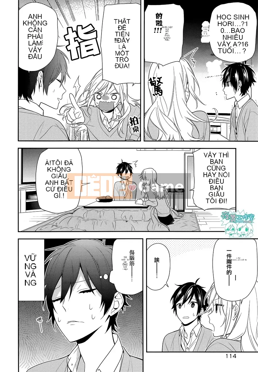 Làng Horiyomiya Chương 062