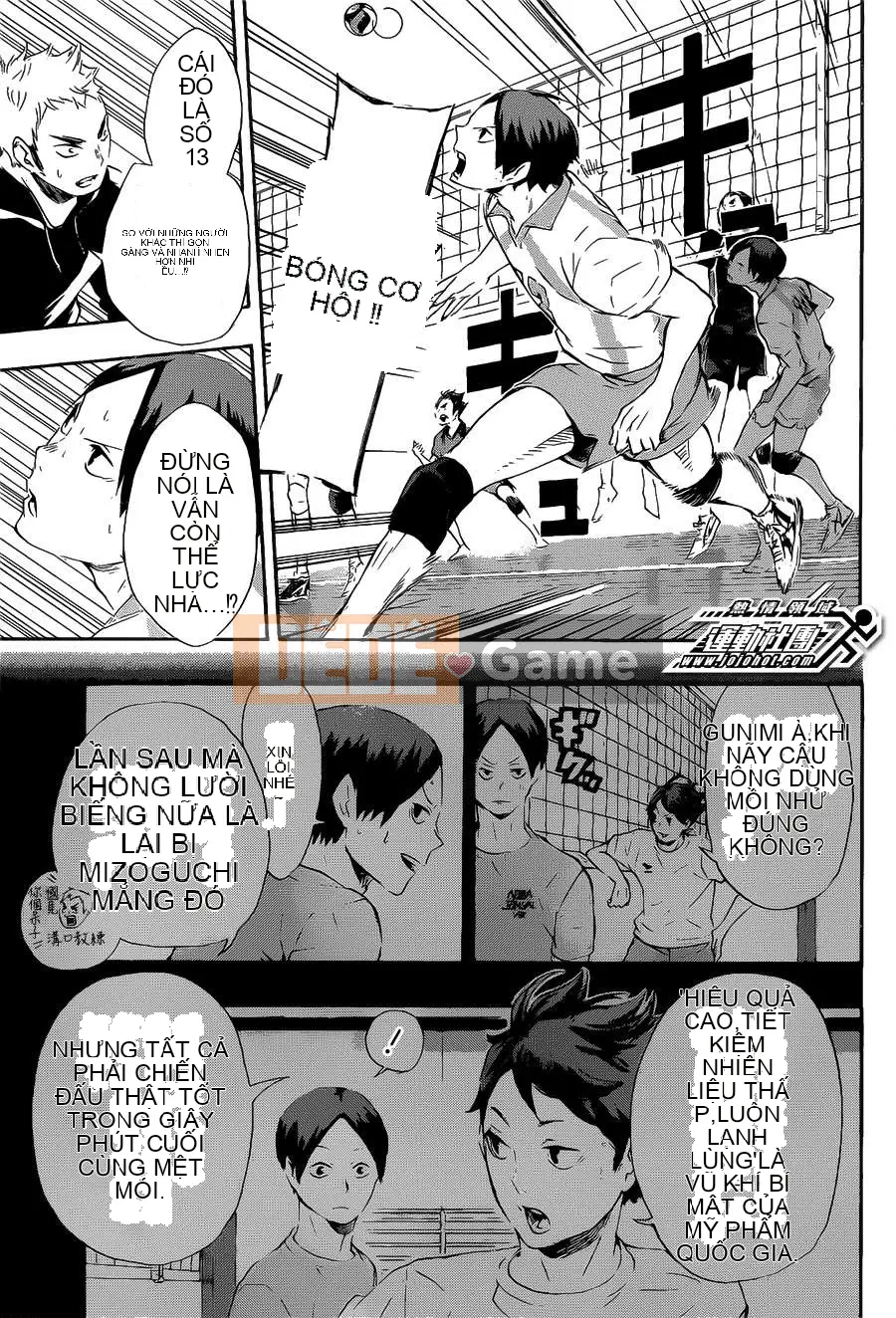 Cậu bé bóng chuyền Chương 067