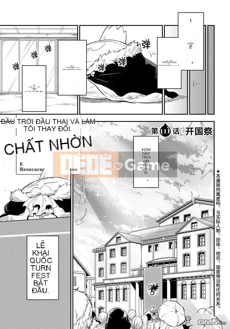 Điều về việc tôi trở thành một chất nhờn sau khi tái sinh Chương 111