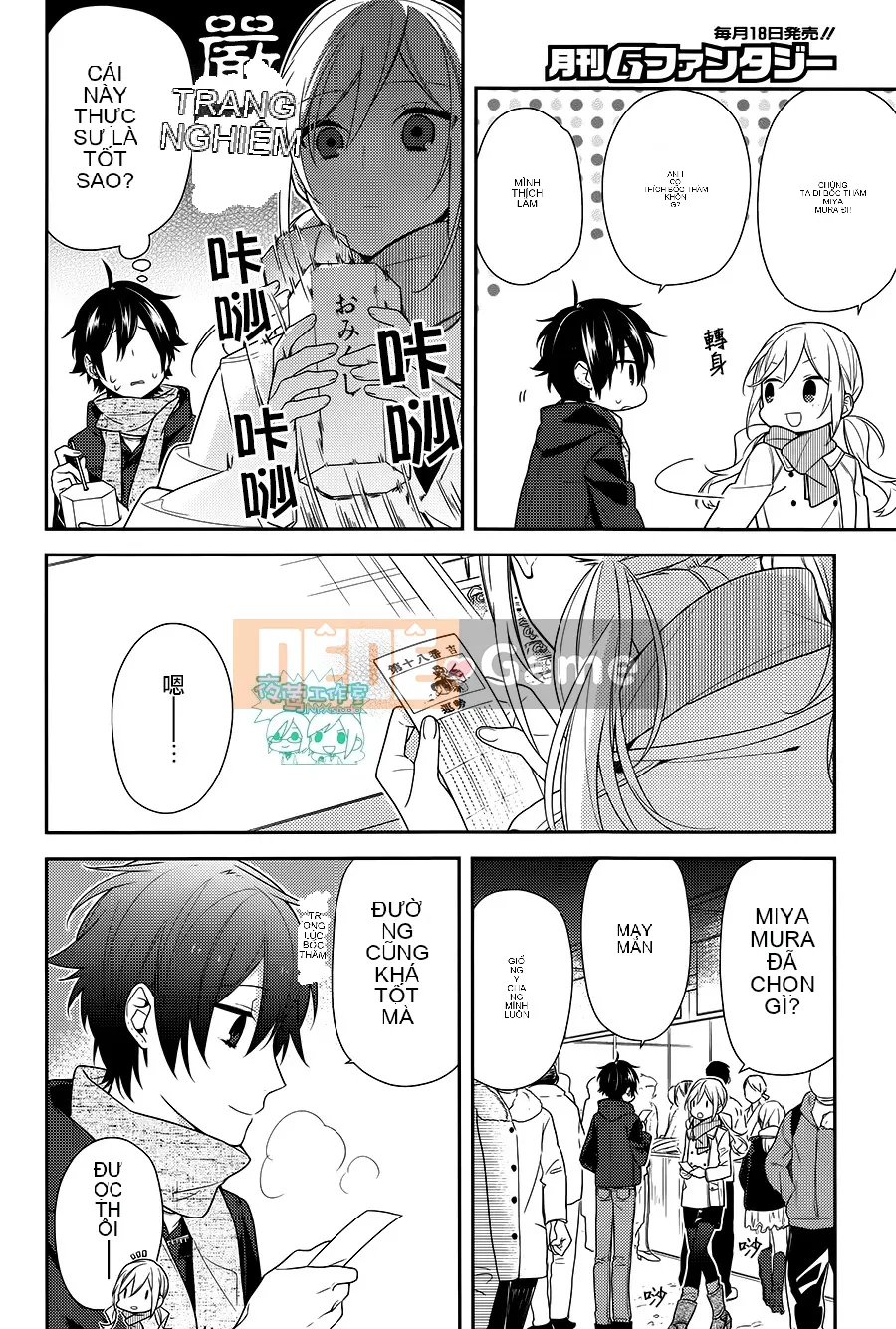 Làng Horiyomiya Chương 064