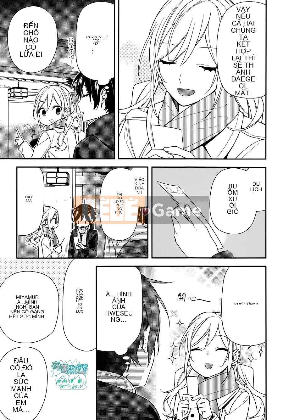 Làng Horiyomiya Chương 064