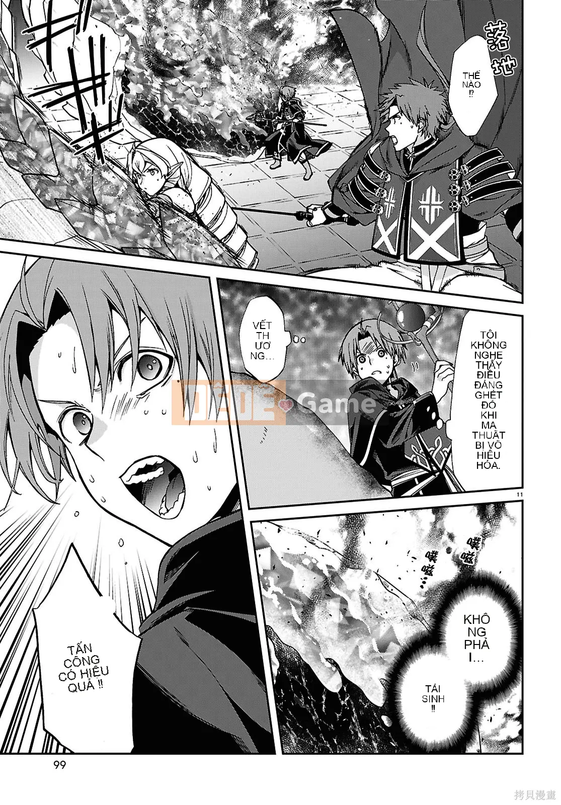 Tái sinh mà không có việc làm Chương 109