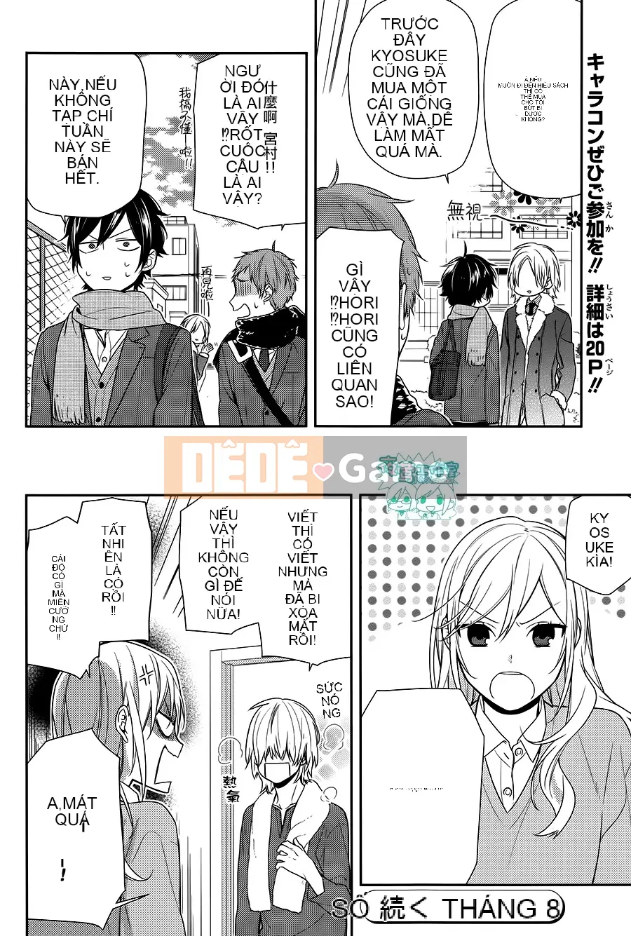 Làng Horiyomiya Chương 066