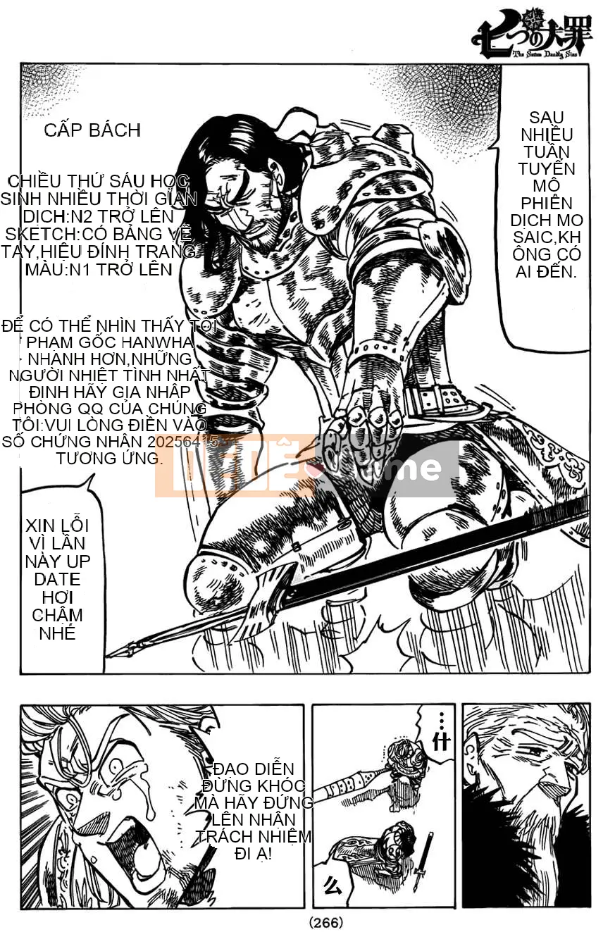 Bảy tội lỗi ban đầu Chương 084