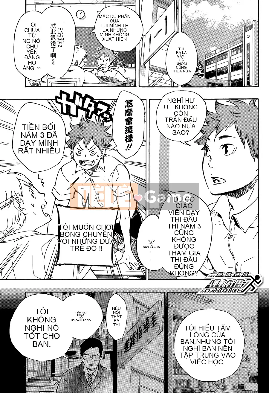 Cậu bé bóng chuyền Chương 071