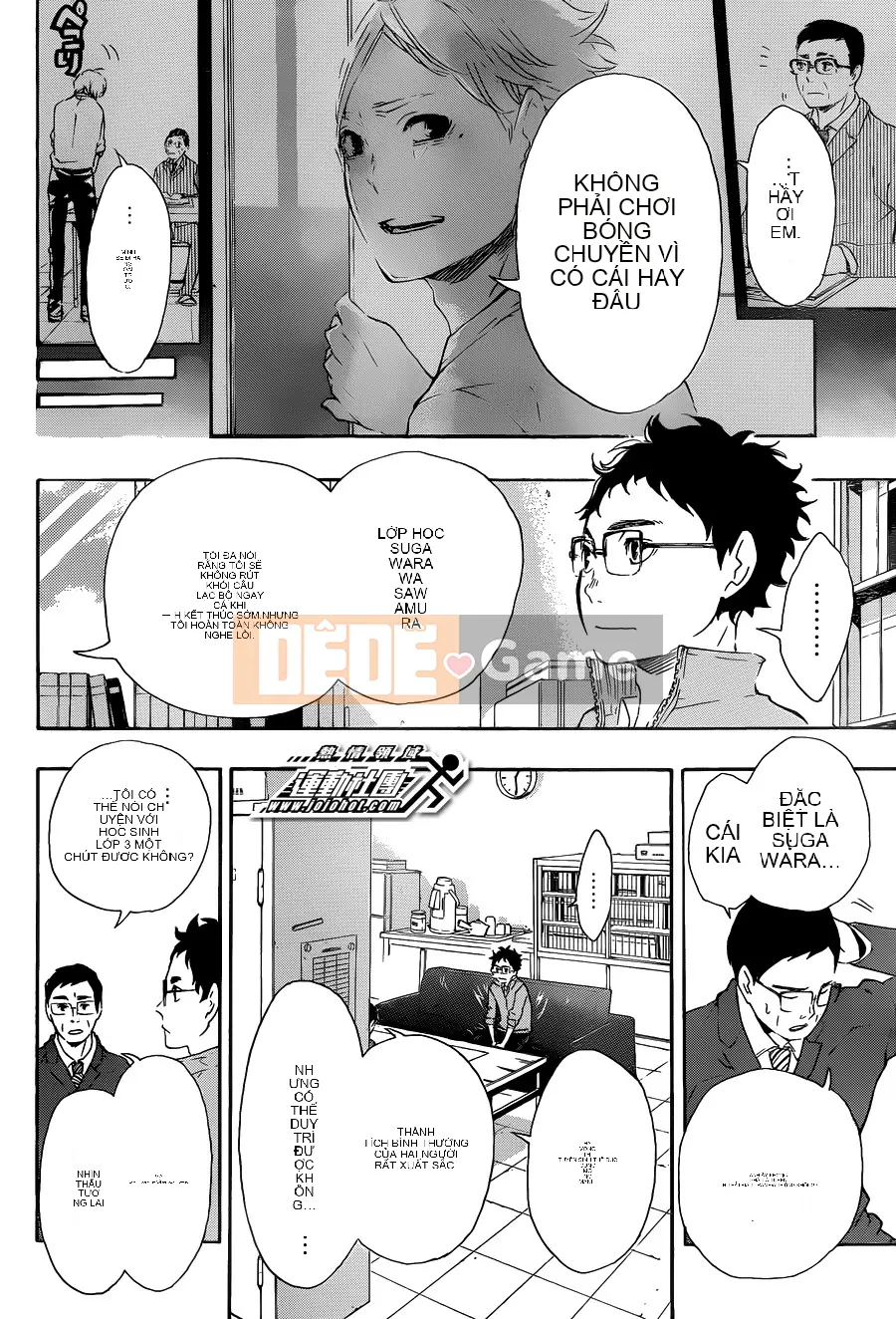 Cậu bé bóng chuyền Chương 071