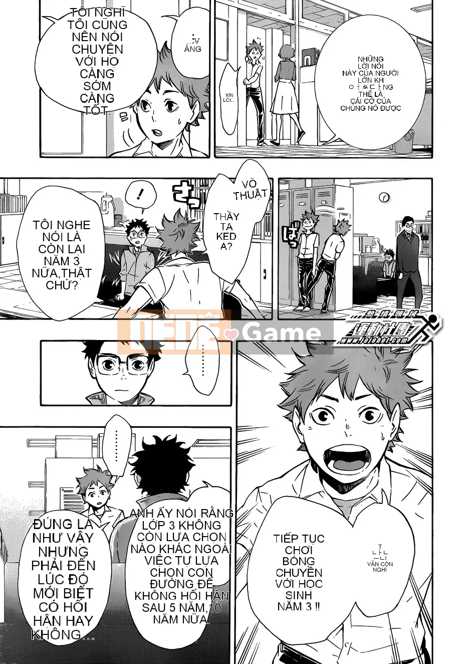 Cậu bé bóng chuyền Chương 071