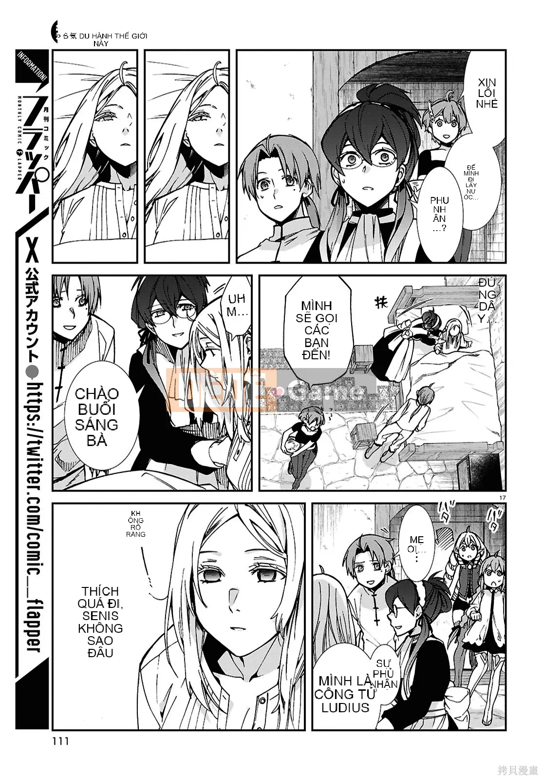 Tái sinh mà không có việc làm Chương 111