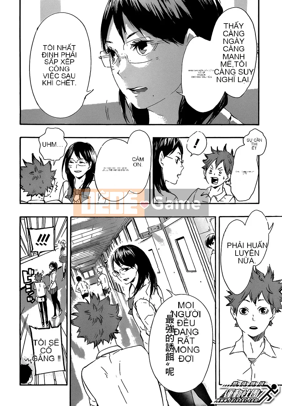 Cậu bé bóng chuyền Chương 073