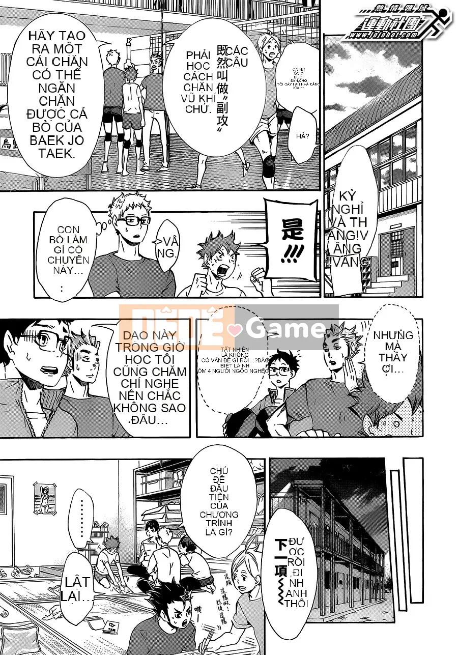 Cậu bé bóng chuyền Chương 073