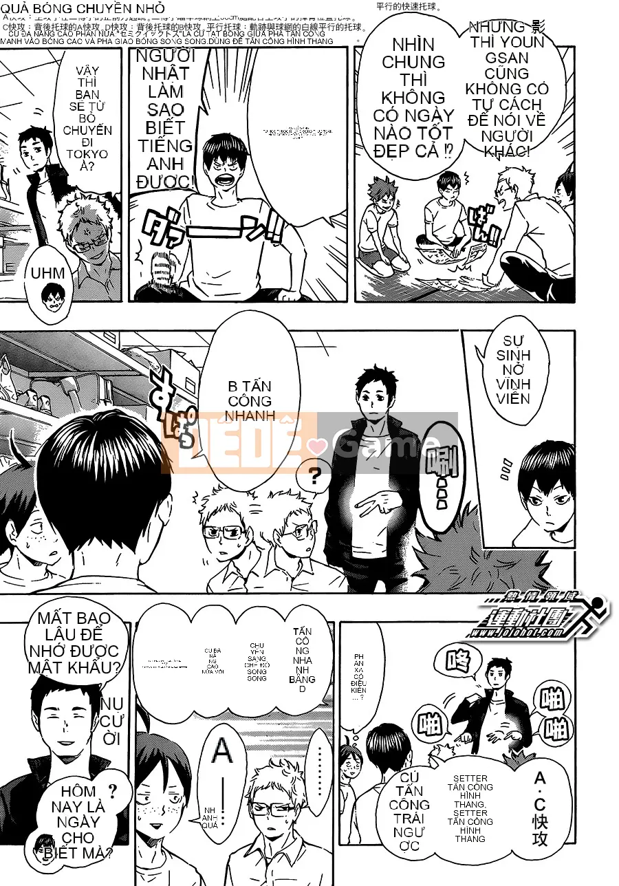 Cậu bé bóng chuyền Chương 073