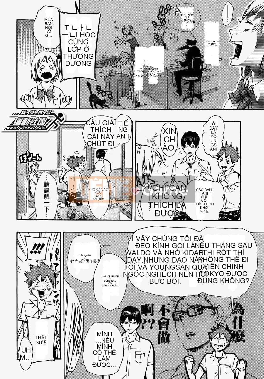 Cậu bé bóng chuyền Chương 074