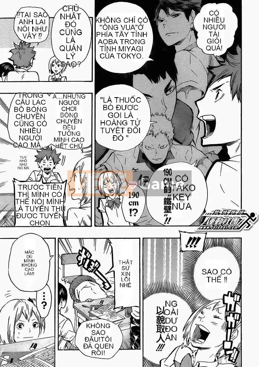 Cậu bé bóng chuyền Chương 074