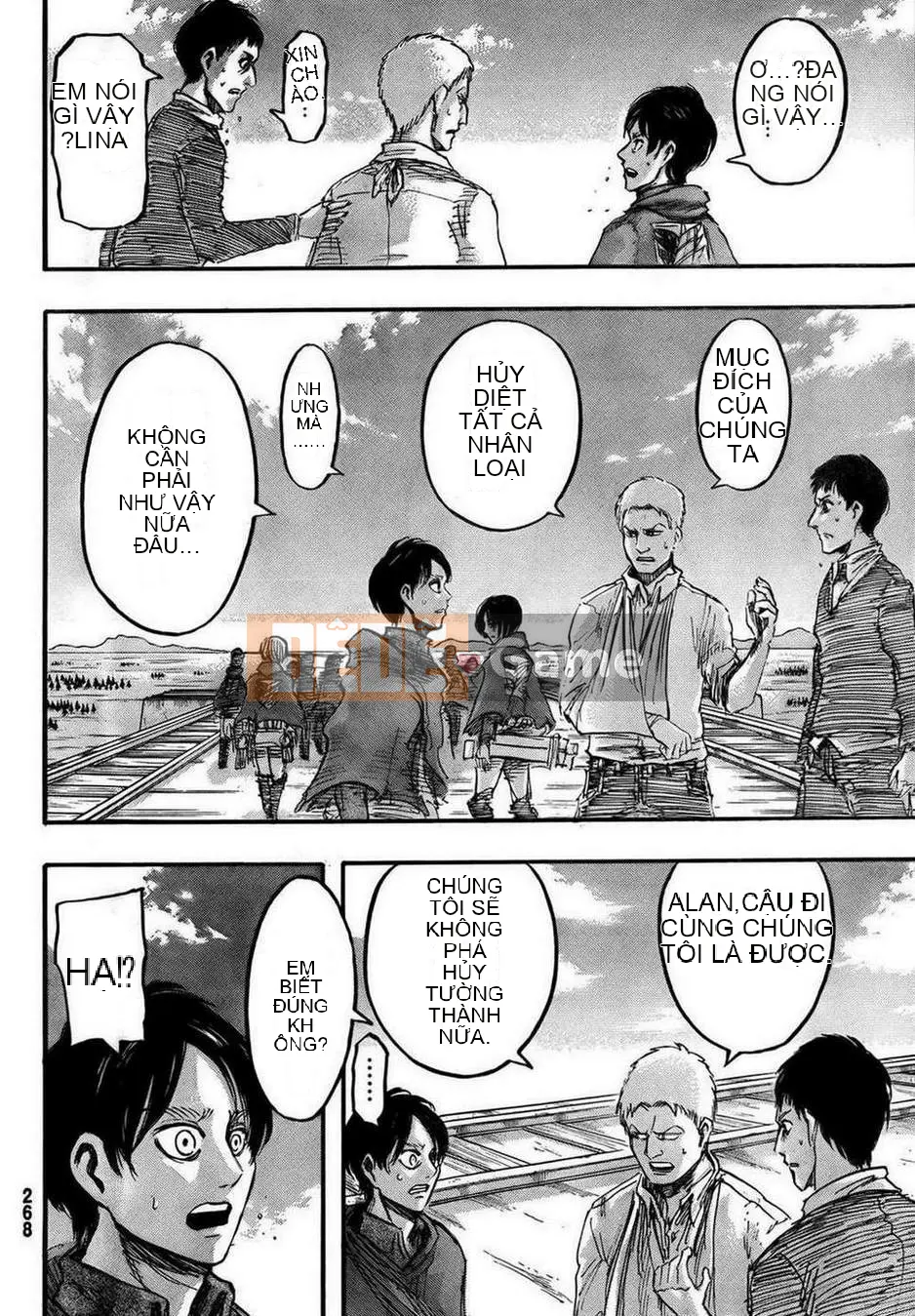 Tấn công vào Titan Chương 042