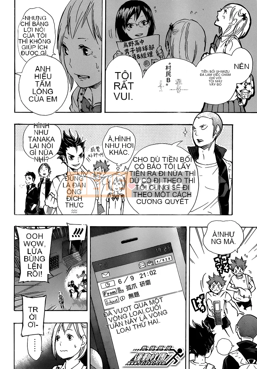 Cậu bé bóng chuyền Chương 075