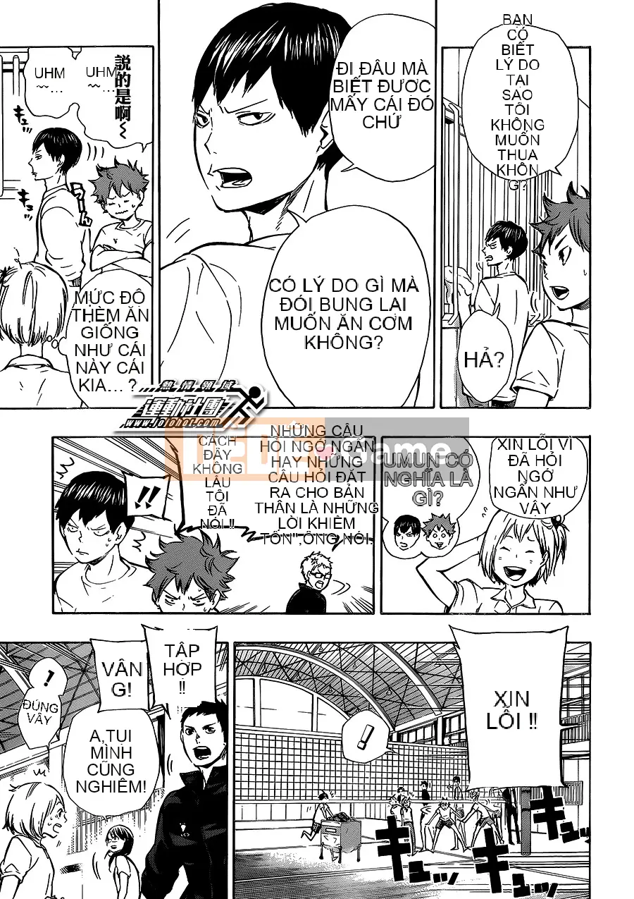 Cậu bé bóng chuyền Chương 075