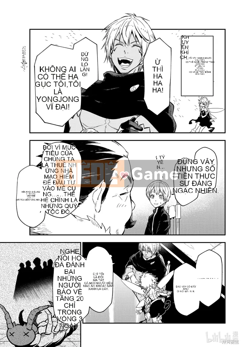 Điều về việc tôi trở thành một chất nhờn sau khi tái sinh Chương 119