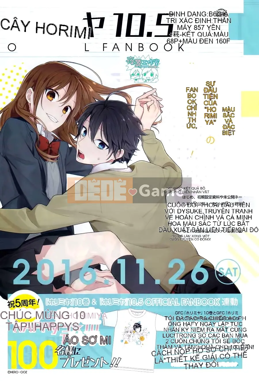 Làng Horiyomiya Chương 072