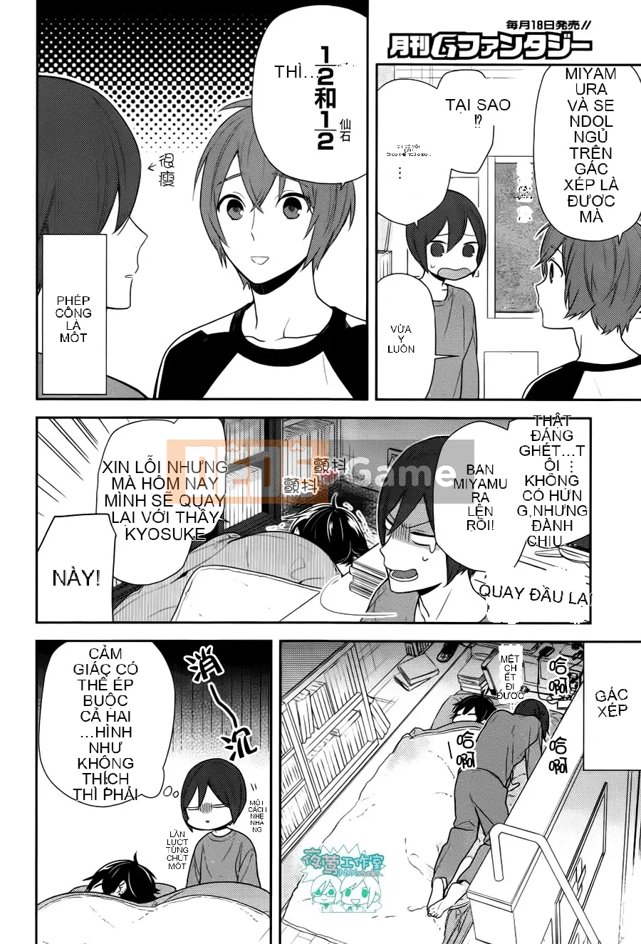 Làng Horiyomiya Chương 072