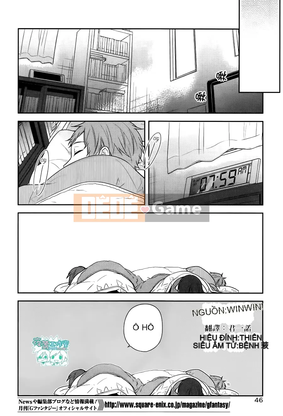 Làng Horiyomiya Chương 072