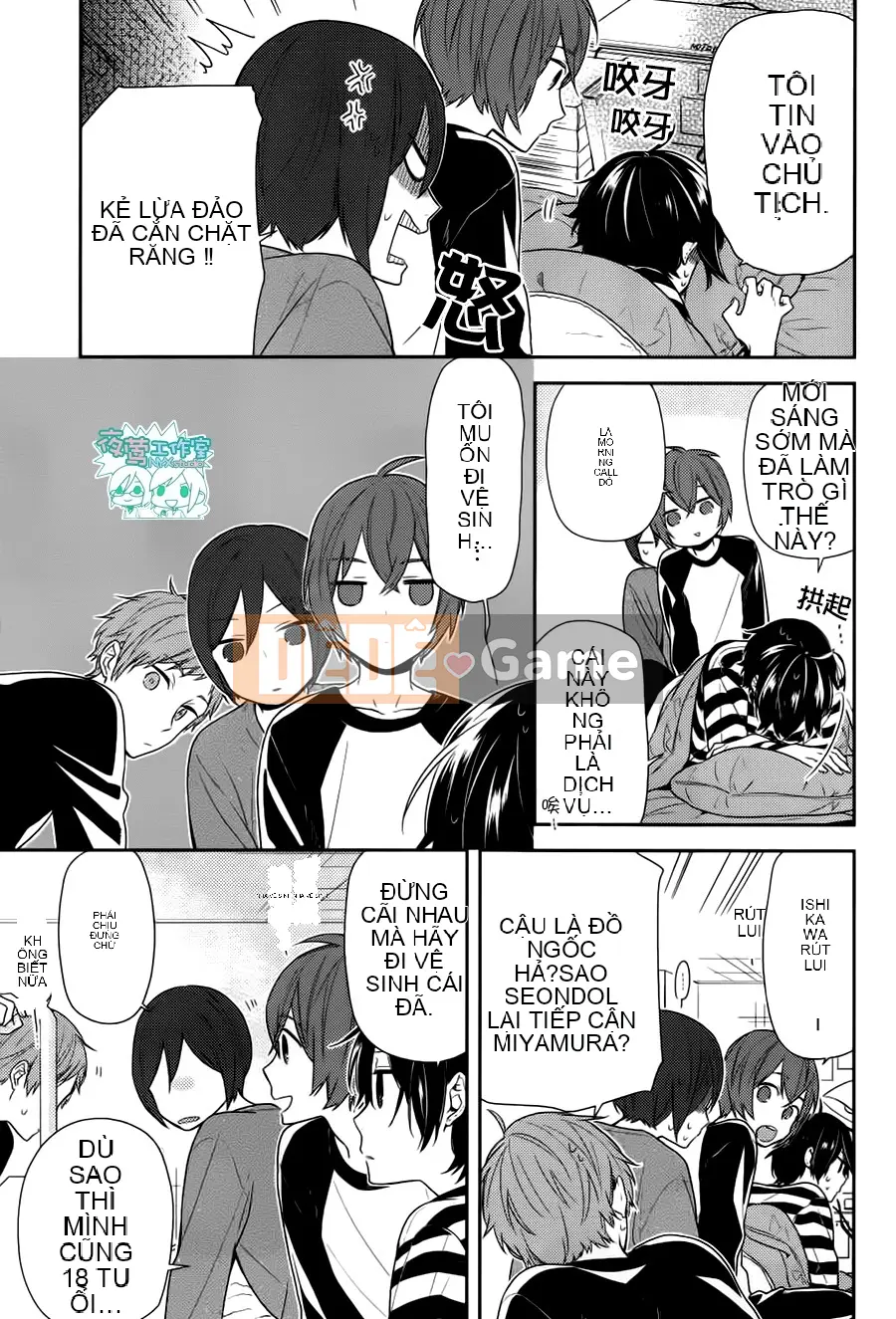 Làng Horiyomiya Chương 072