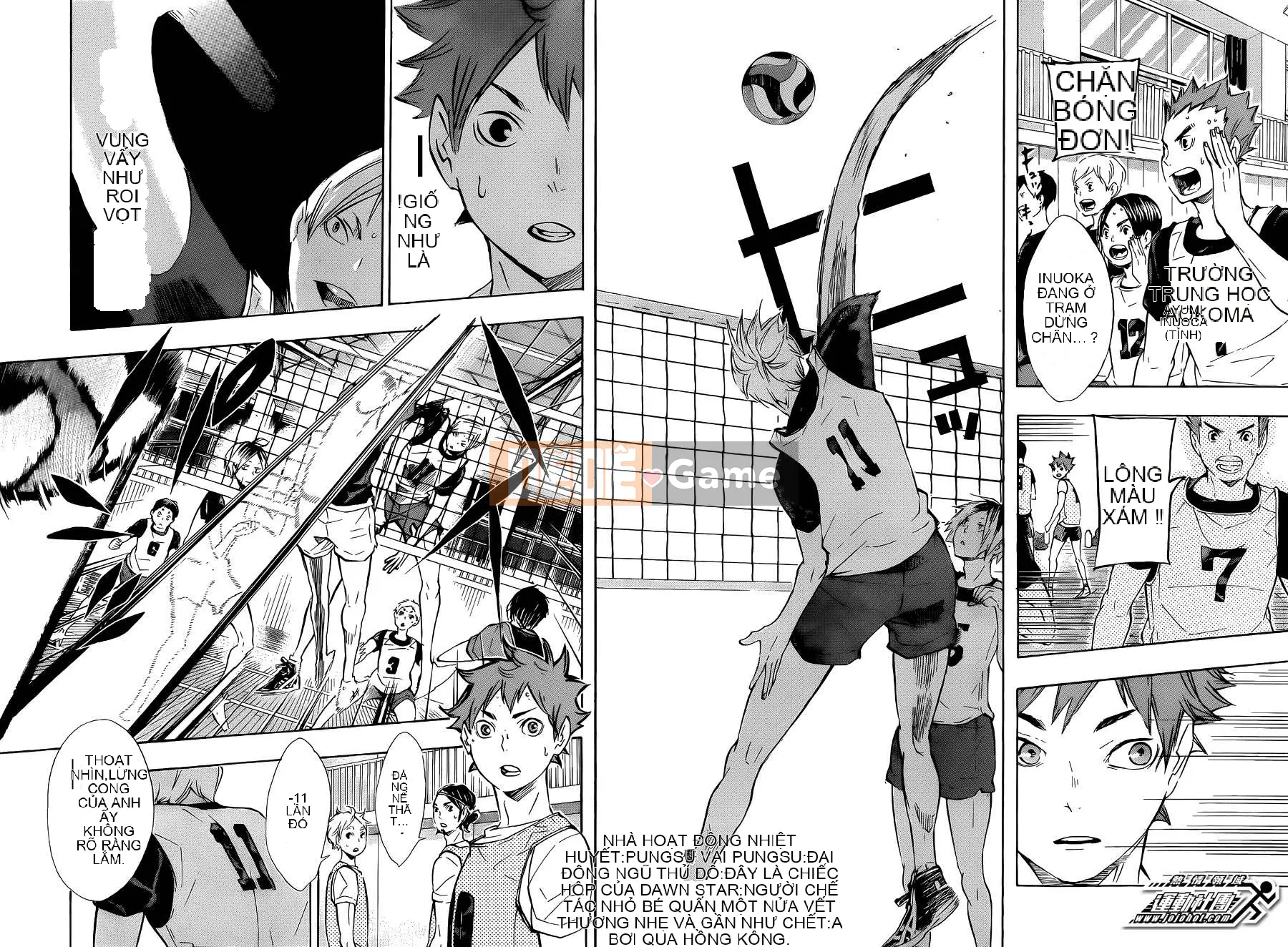 Cậu bé bóng chuyền Chương 079