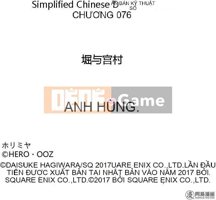 Làng Horiyomiya Chương 076