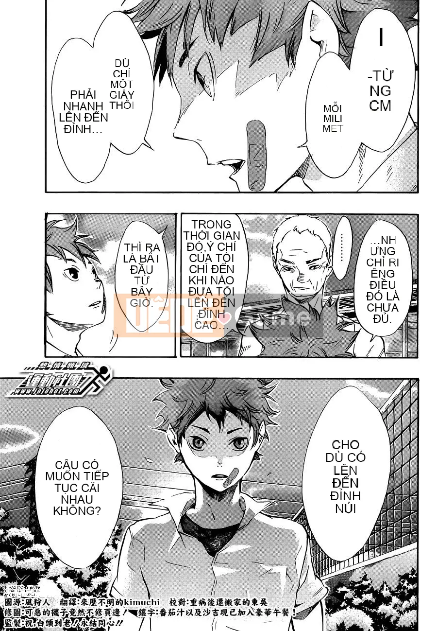 Cậu bé bóng chuyền Chương 083