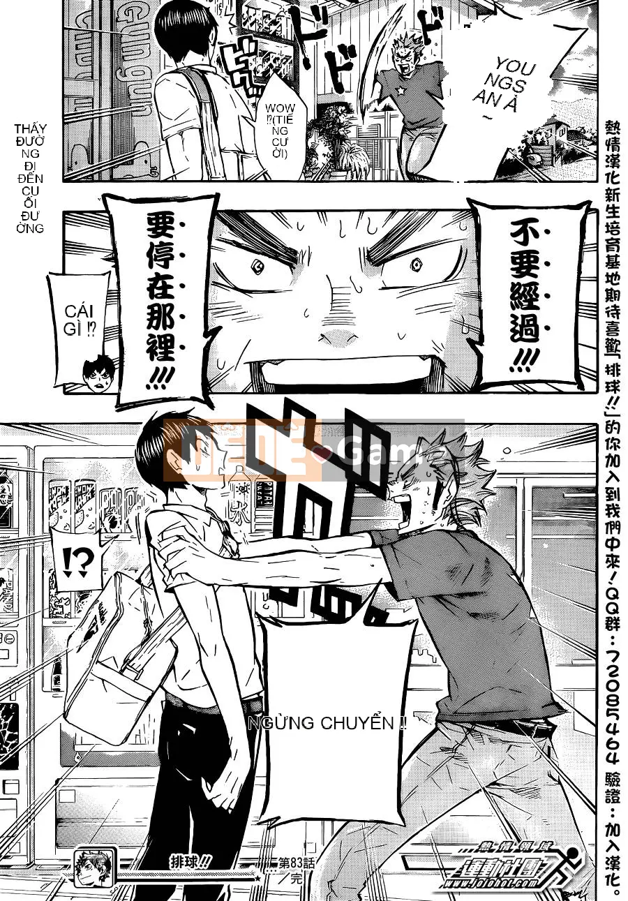 Cậu bé bóng chuyền Chương 083