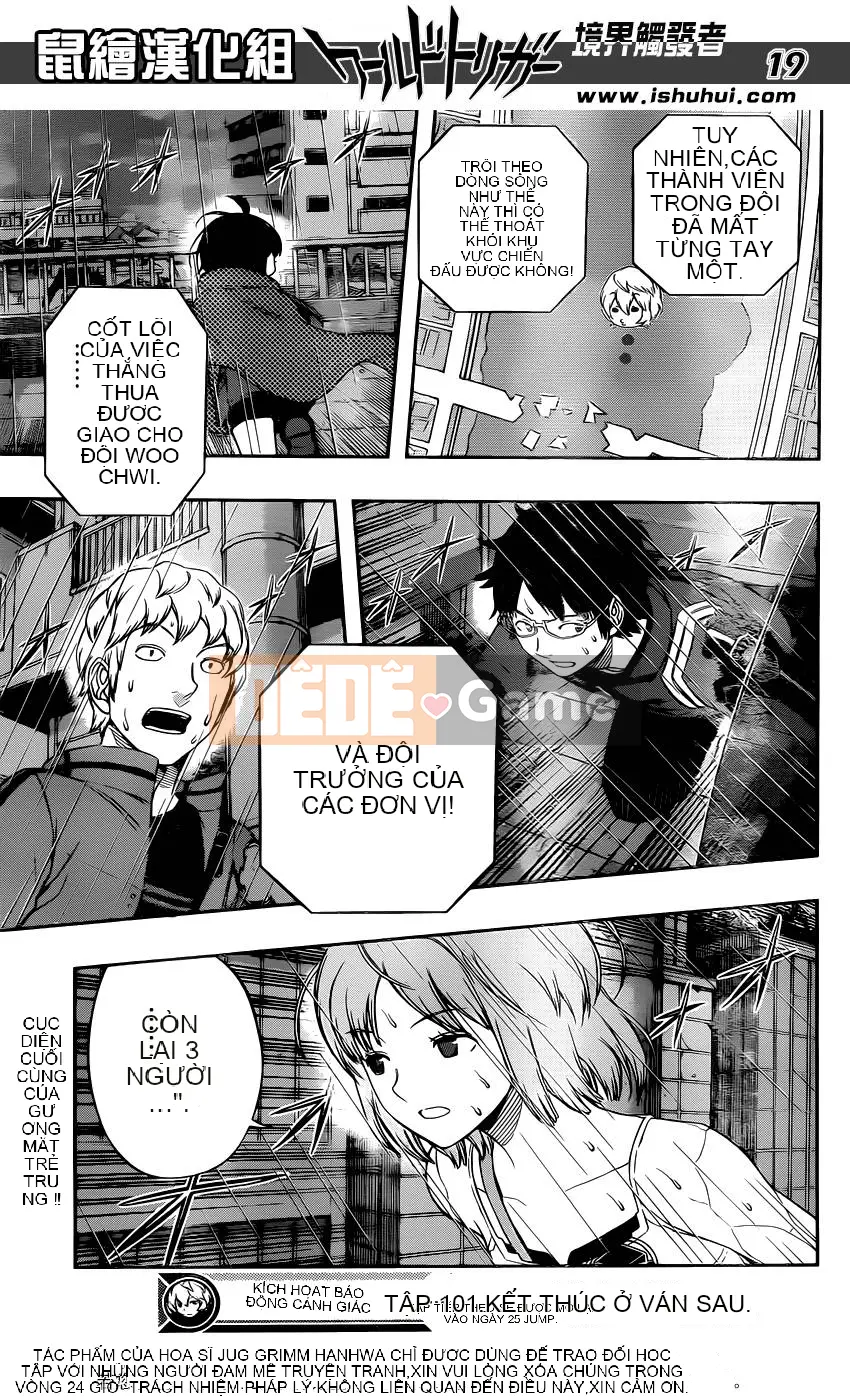 Trình kích hoạt vương quốc Chương 101