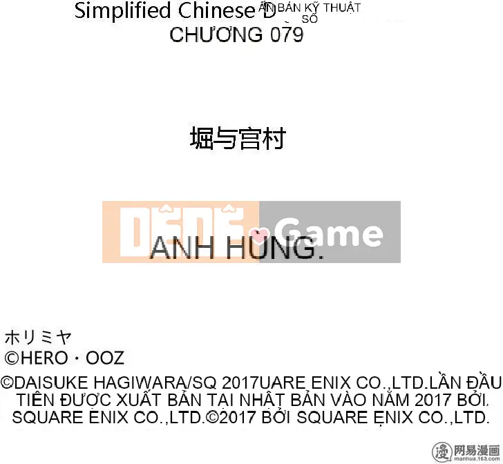 Làng Horiyomiya Chương 079