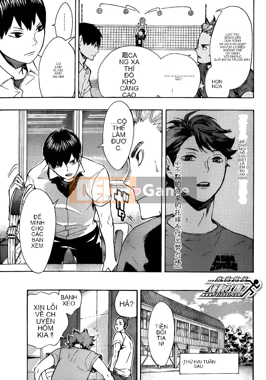 Cậu bé bóng chuyền Chương 084