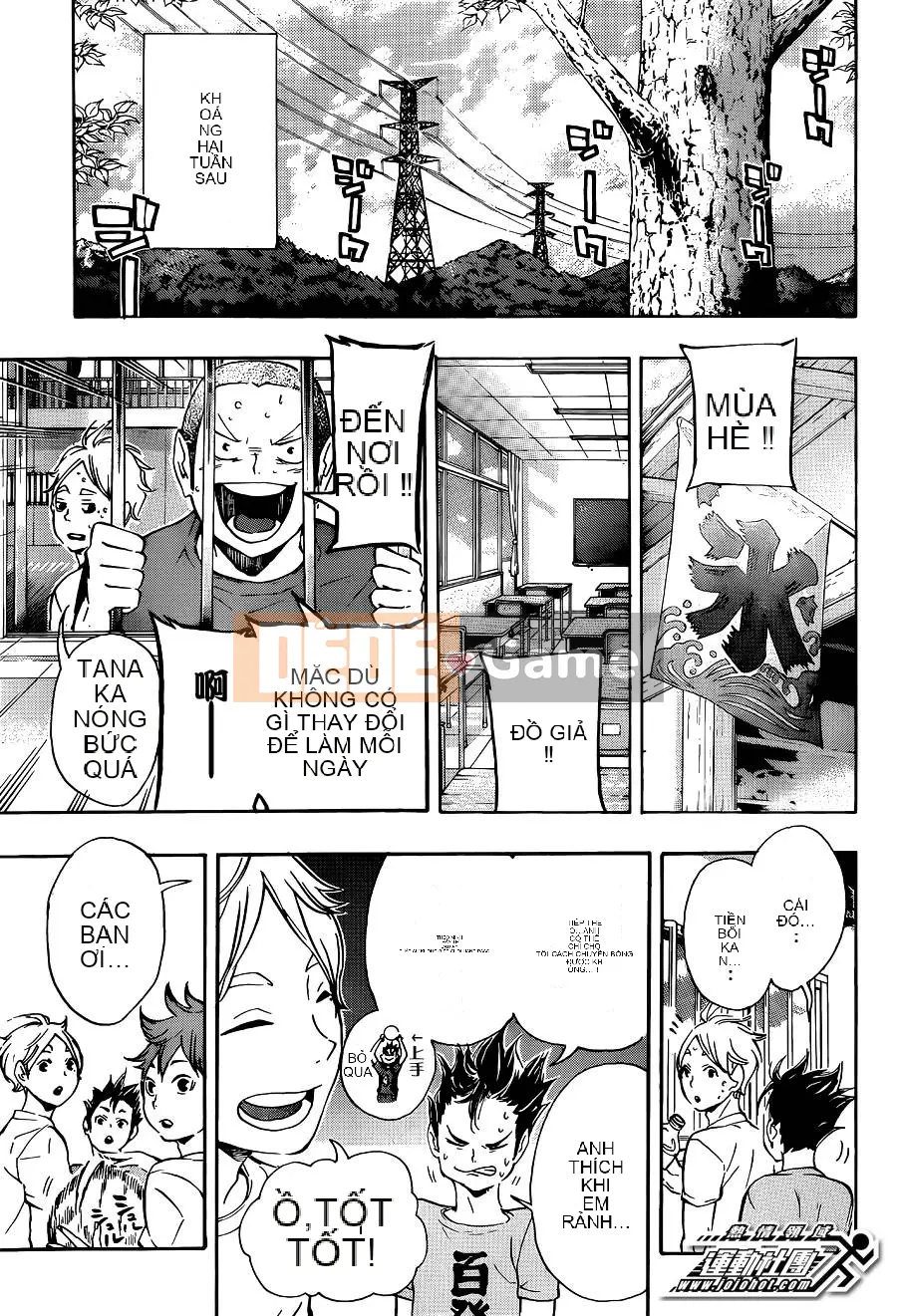 Cậu bé bóng chuyền Chương 084