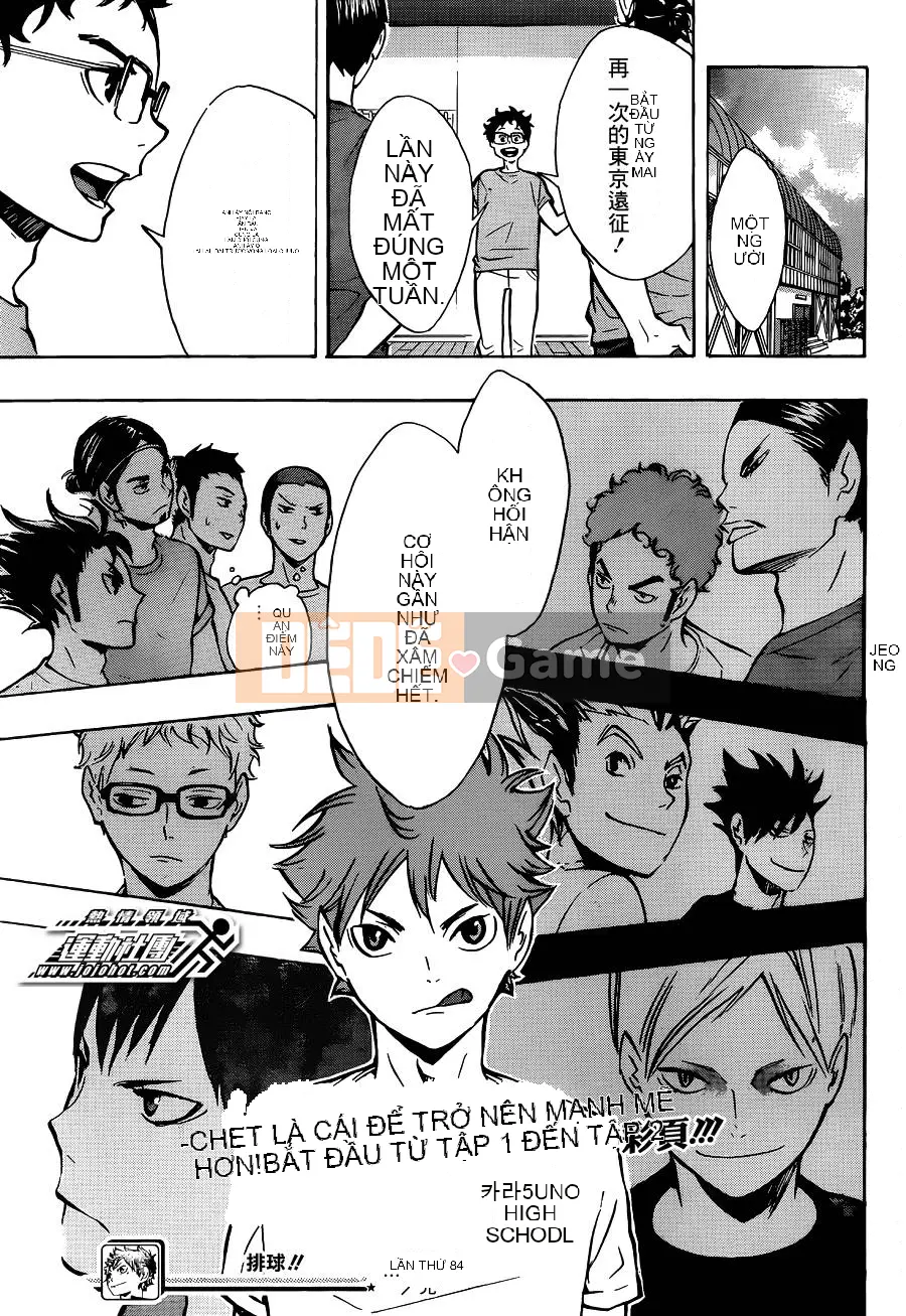 Cậu bé bóng chuyền Chương 084