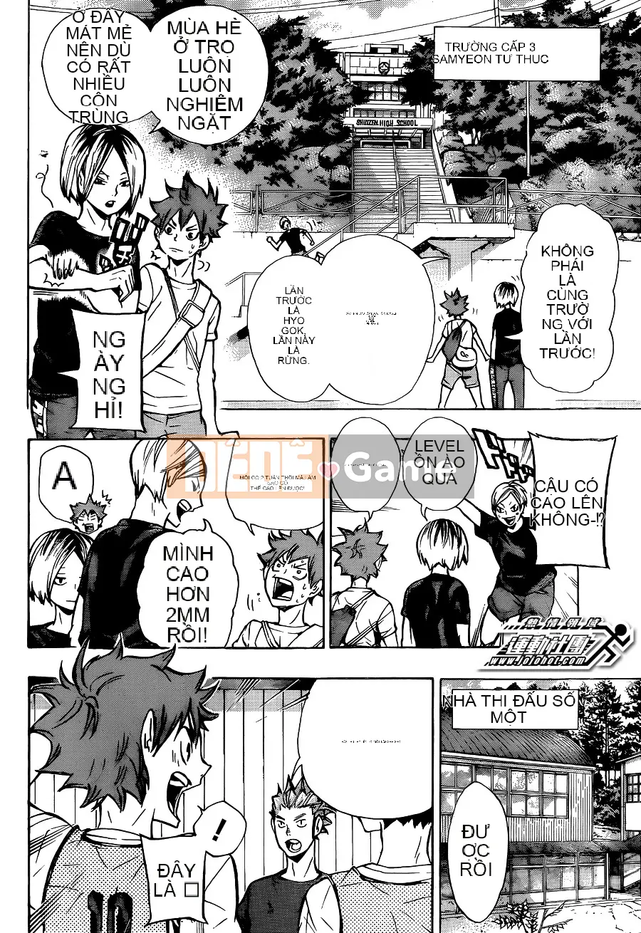 Cậu bé bóng chuyền Chương 085