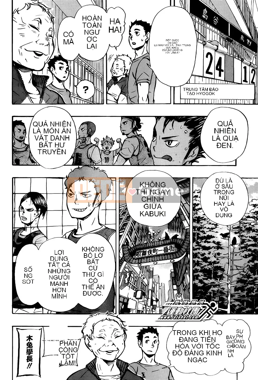 Cậu bé bóng chuyền Chương 085