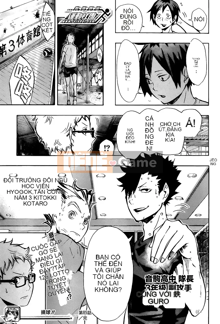 Cậu bé bóng chuyền Chương 085