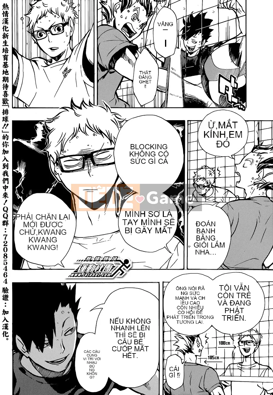 Cậu bé bóng chuyền Chương 086