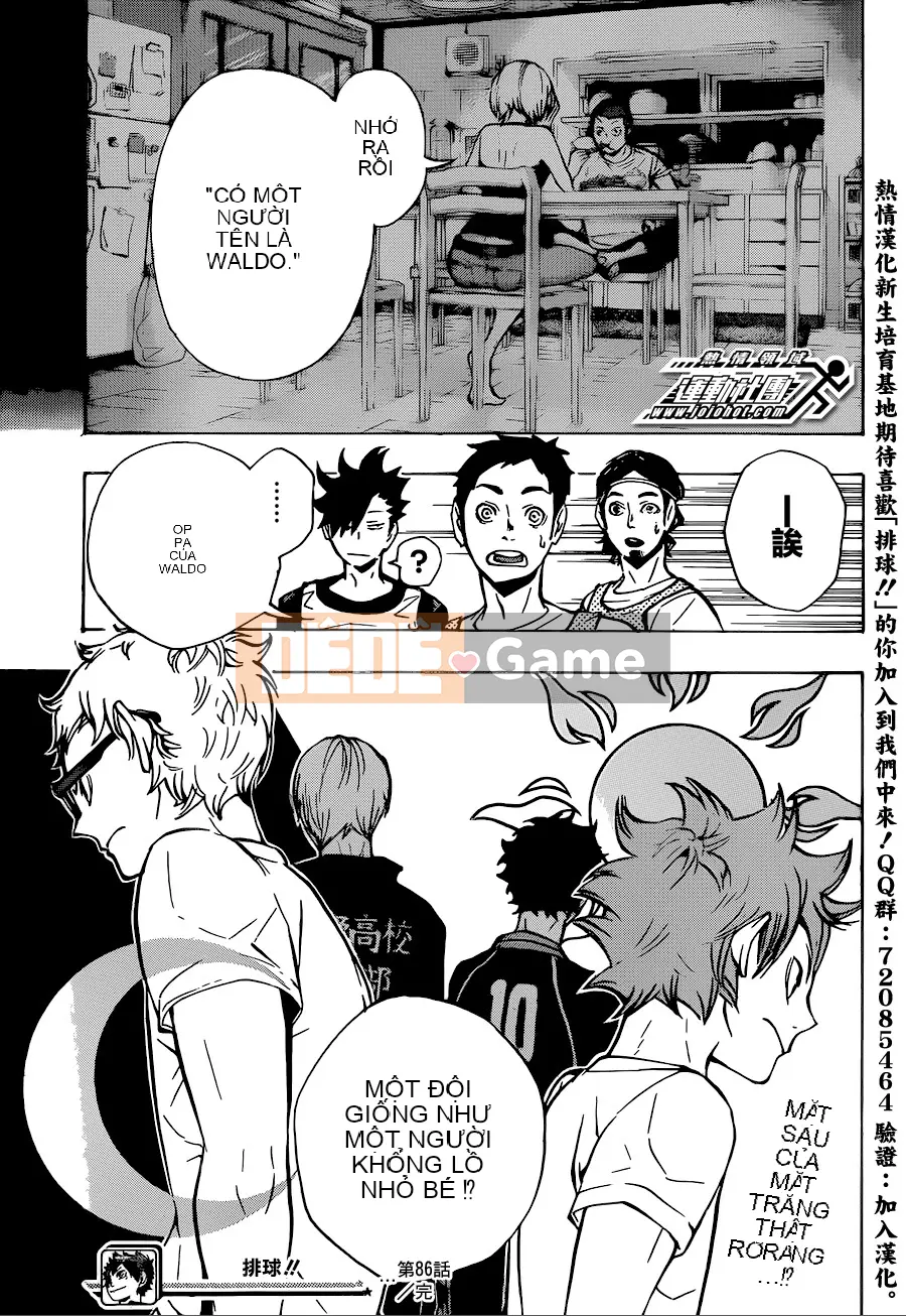 Cậu bé bóng chuyền Chương 086