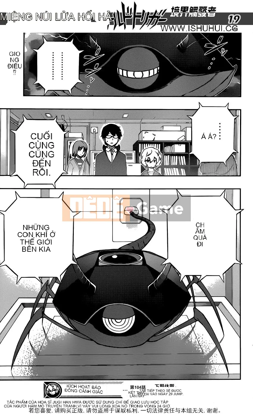 Trình kích hoạt vương quốc Chương 104